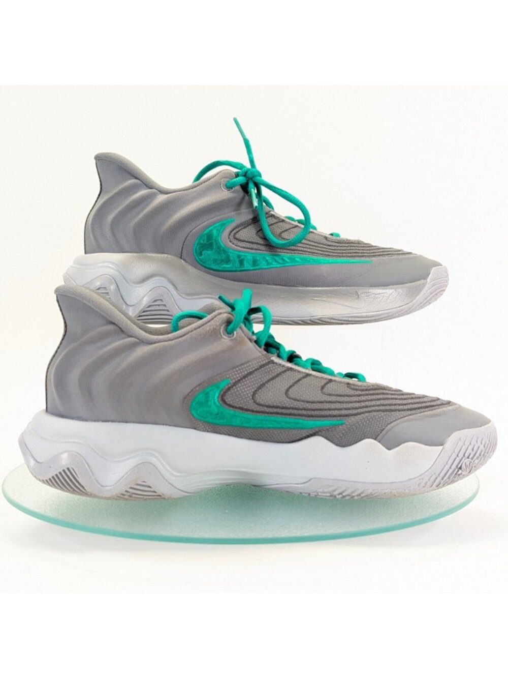Nike Giannis Immortality 4 Smoke Grey Stadium Green Mens Size 8 Shoes Sneakers - Picture 5 of 10